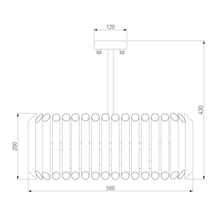 Потолочная люстра Bogates Castellie 361/5