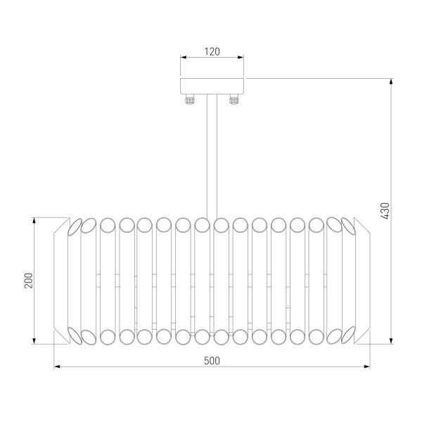 Потолочная люстра Bogates Castellie 362/5