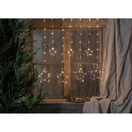 Светодиодная гирлянда Eglo DEW DROP STARS 411385