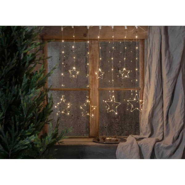 Светодиодная гирлянда Eglo DEW DROP STARS 411385