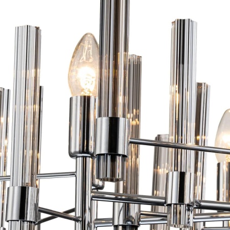 Подвесная люстра Indigo Favara 11040/7P Chrome V000458
