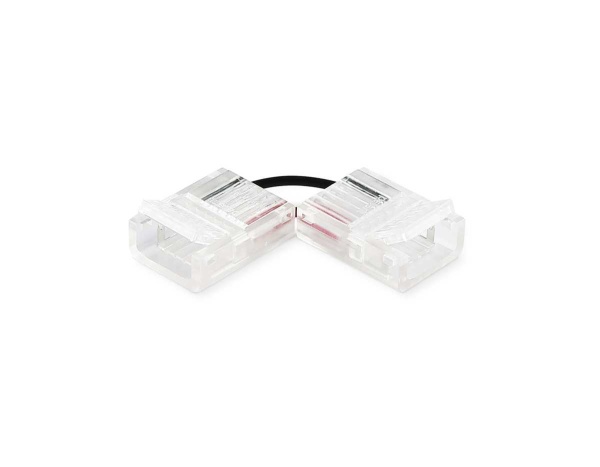 Соединитель угловой AMBRELLA LIGHT ILLUMINATION COB 12/24V для лент 12mm (2 конт.) (10шт. в комплекте) GS6871
