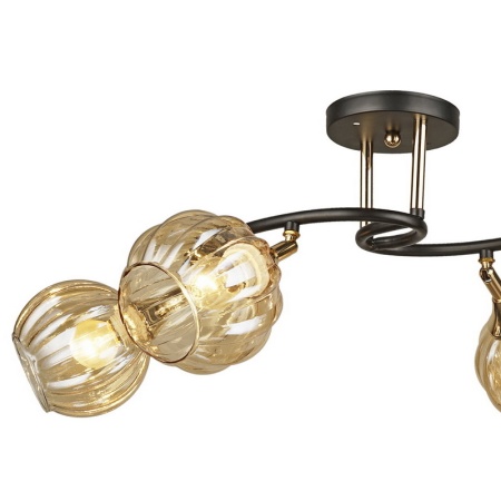 Потолочный светильник Reluce 04236-0.3-04 BK+FGD