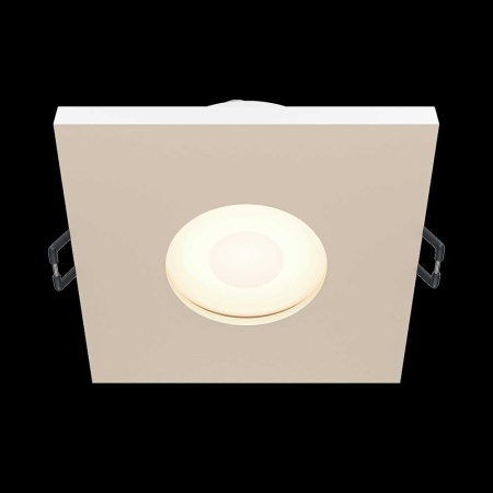 Встраиваемый светильник Maytoni Technical DL083-01-GU10-SQ-W