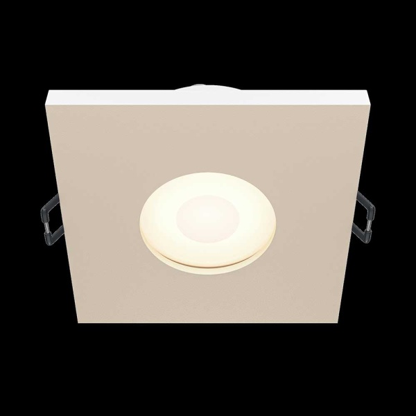 Встраиваемый светильник Maytoni Technical DL083-01-GU10-SQ-W