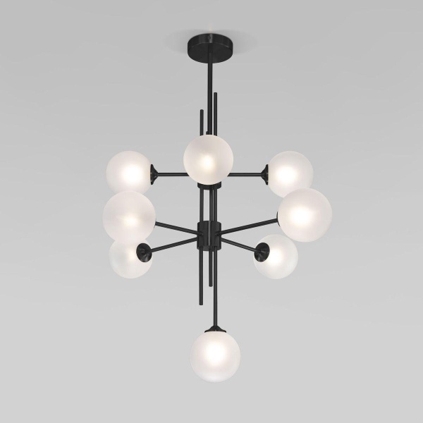 Подвесная люстра Eurosvet Volver 50383 черный Smart