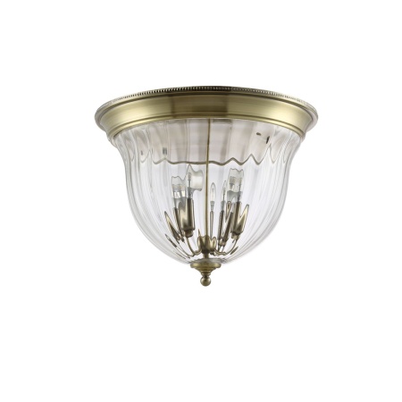 Потолочный светильник Crystal Lux Jugo PL4 Bronze/Transparente