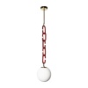 Подвесной светильник Loft IT Chain 10128P Red