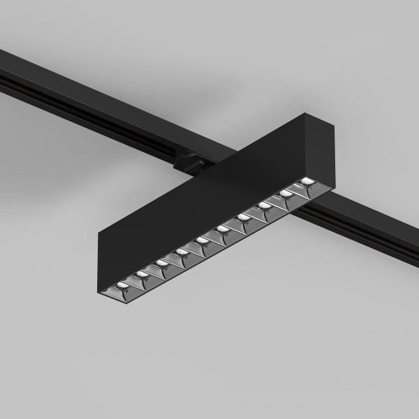 Трековый светодиодный светильник Denkirs Edder DK6444-BK