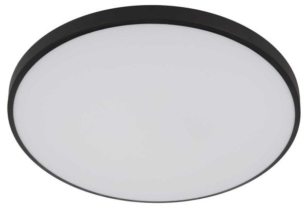 Светильник потолочный светодиодный ЭРА Классик без ДУ SPB-6 Slim Base BK 24W-5K 5000К Б0069771