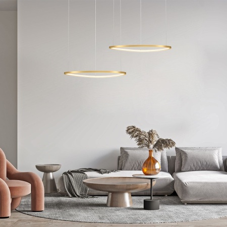 Подвесной светодиодный светильник Maytoni Glint MOD072PL-L28BS3K