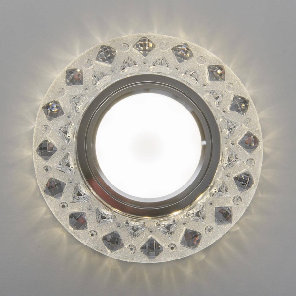 Встраиваемый светильник Elektrostandard 2222 MR16 CL прозрачный a043145