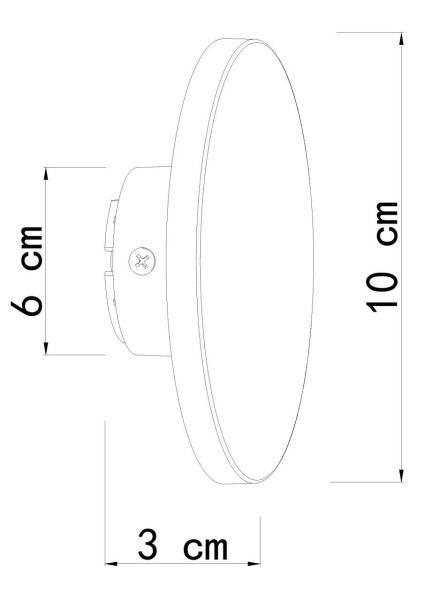 Уличный настенный светодиодный светильник Arte Lamp Nimbo A4406AL-1BK