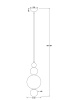 Подвесной светильник Freya Pearl FR5388PL-01CH