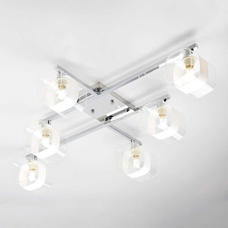 Потолочная люстра Citilux Вирта Хром CL139161