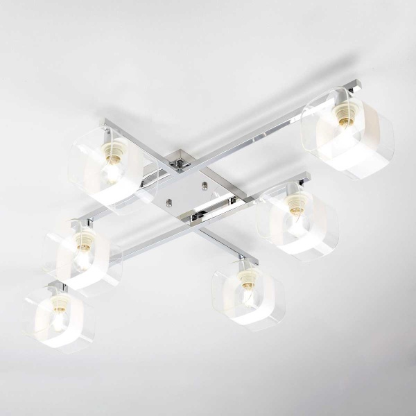 Потолочная люстра Citilux Вирта Хром CL139161