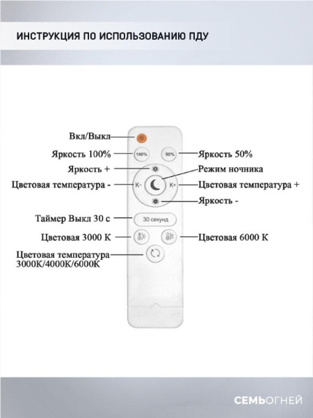 Потолочный светодиодный светильник Seven Fires Laid SF5058/6C-WT-CR