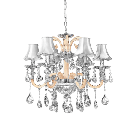 Подвесная люстра Lumina Deco Denica LDP 66249-6 WT