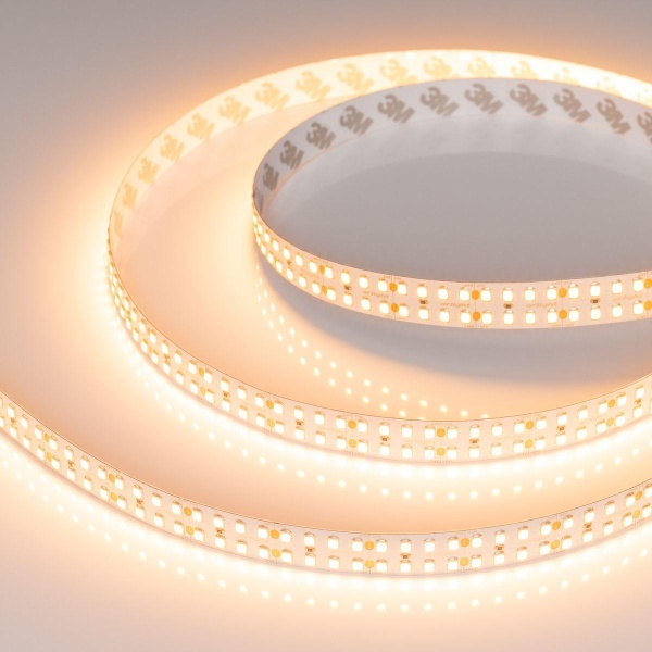 Светодиодная лента Arlight 4W/m 320Led/m 2835SMD теплый белый 5M RT-A320-15mm 24V Warm2400 044292