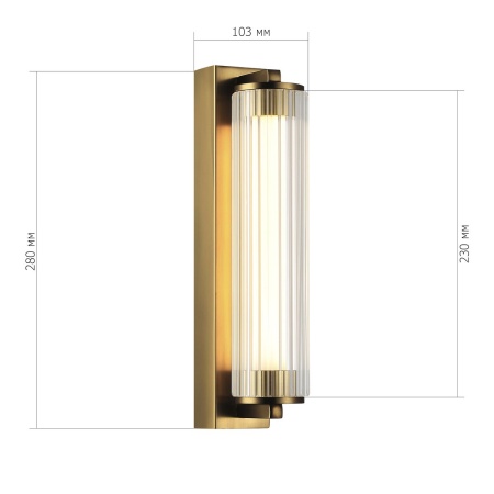 Настенный светильник ST Luce Bamboo SL6224.301.01