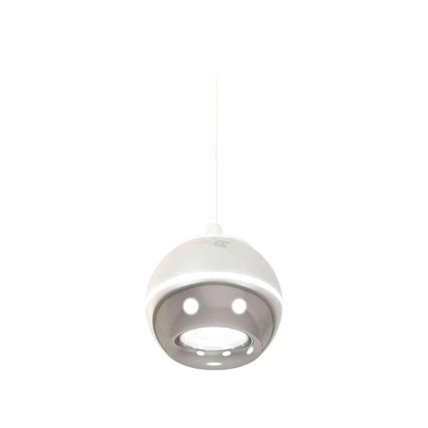 Комплект подвесного светильника Ambrella light Techno Spot XP1104001 PSL/SWH серебро полированное/белый песок (A2301, C1104, N7012)