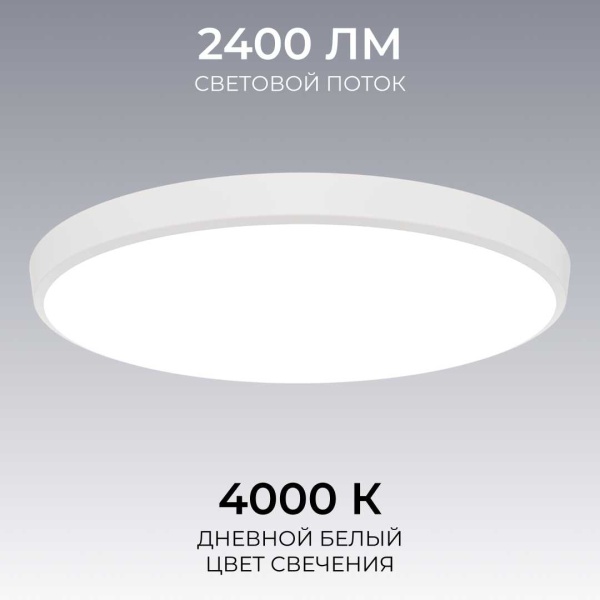Накладной светодиодный светильник OGM O18-151