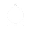 Настенный светильник Nowodvorski Ring Led S Gold 10280
