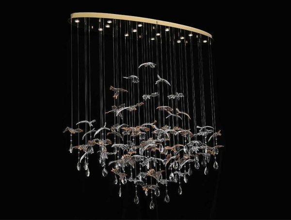 Люстра NEWPORT 8220/140 С oval gold polished