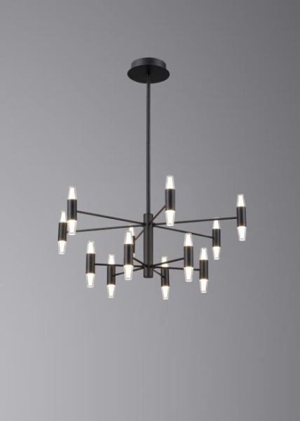 Люстра подвесная Alfa Light F3024-56 BLACK