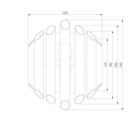 Настенный светильник Bogates Castellie 361/1