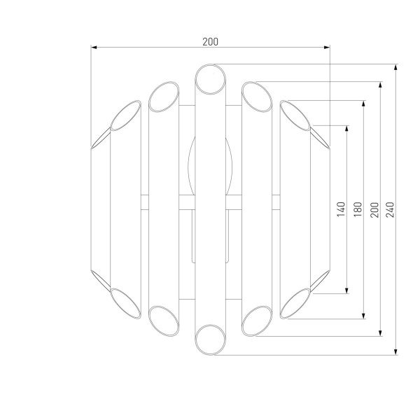 Настенный светильник Bogates Castellie 361/1
