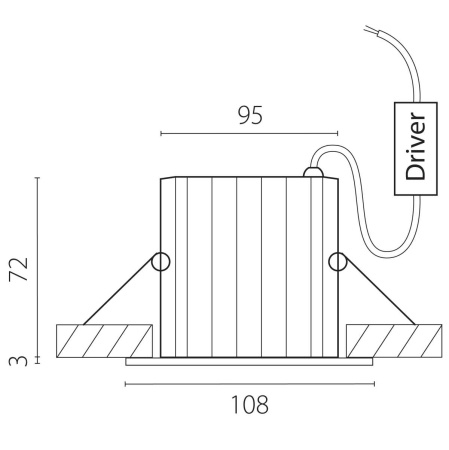 Светильник светодиодный уличный Ciclone Lightstar 385137