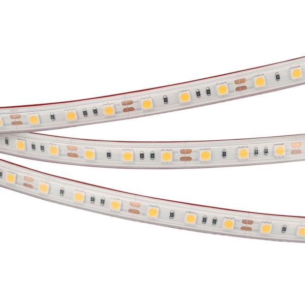 Светодиодная влагозащищенная лента Arlight 4W/m 60Led/m 5060SMD дневной белый 5M RTW-PS-B60-12mm 12V Day4000 022324(2)