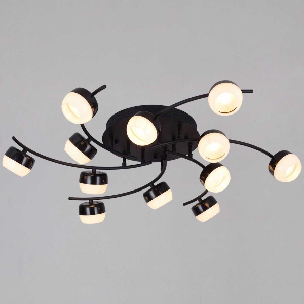 Потолочная люстра Reluce 90590-0.3-12 Black