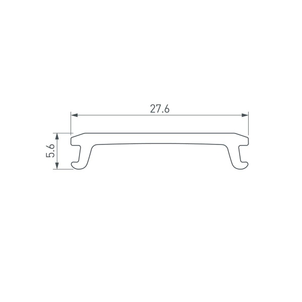 Рассеиватель Arlight Stretch-25-Ceil-Center-5M Opal-PVC 046726