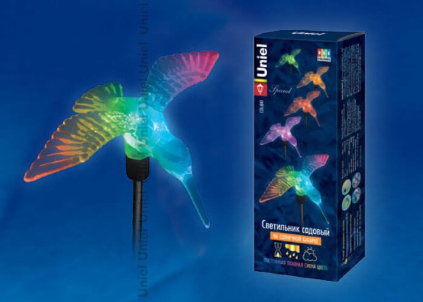 Светильник на солнечных батареях Uniel USL-S-105/MT760 Colibri 07311