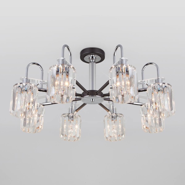 Потолочная люстра Eurosvet Tenia 70090/8 графит