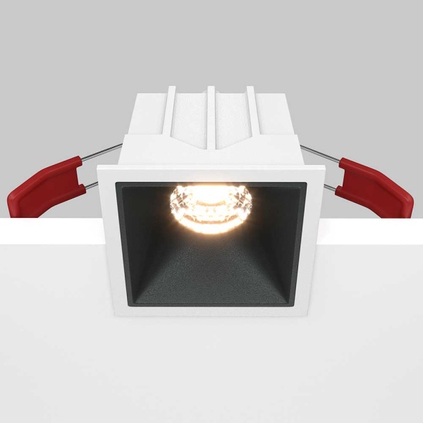 Встраиваемый светильник Maytoni Alfa LED DL043-01-10W3K-SQ-WB