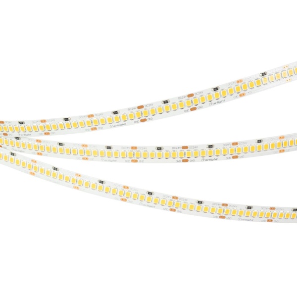 Светодиодная лента Arlight 11W/m 252LED/m 2835SMD теплый белый 5M 028619(2)