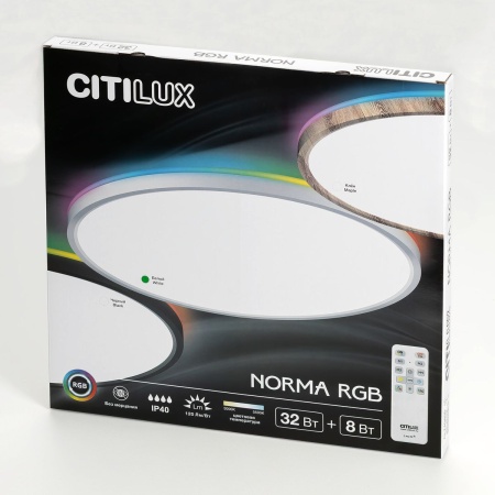 Потолочный светодиодный светильник Citilux Norma CL749400