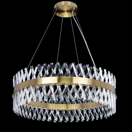 Подвесная светодиодная люстра Citilux Ричард бронза CL336083