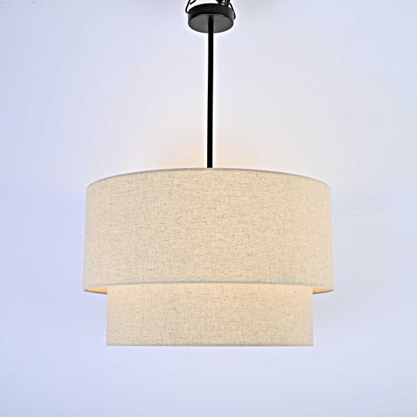 Подвесная люстра Imperium Loft Two-Tier Round 75148-22