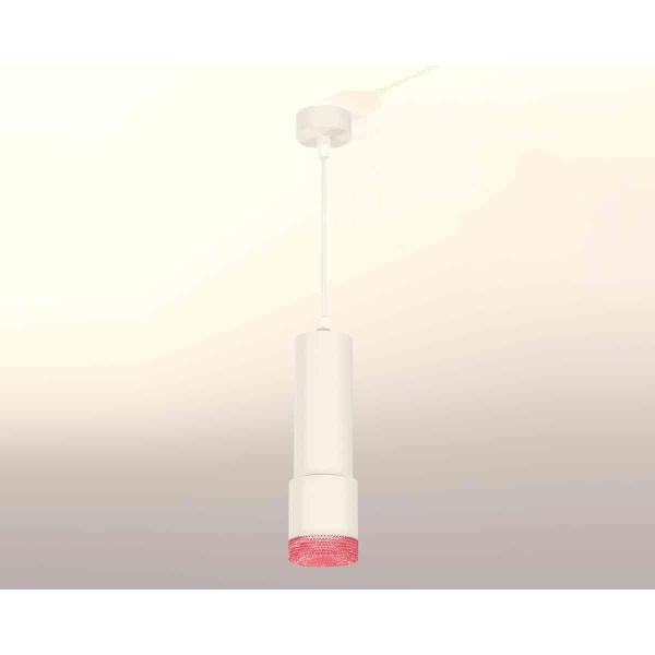 Комплект подвесного светильника Ambrella light Techno Spot XP7401003 SWH/PI белый песок/розовый (A2301, C6342, A2030, C7401, N7193)