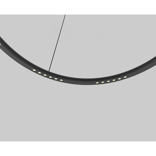 Подвесной светодиодный светильник Italline IT013-6022 black 3000K