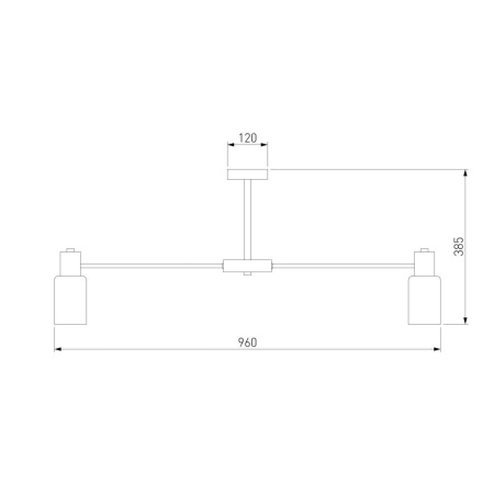Потолочная люстра Eurosvet Vegga 70160/12 хром Smart