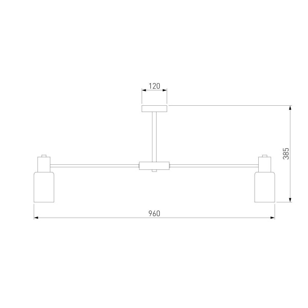 Потолочная люстра Eurosvet Vegga 70160/12 хром Smart