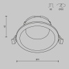 Встраиваемый светильник Maytoni Technical Downlight Share DL126-GX53-W