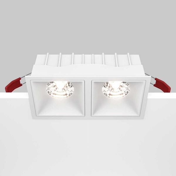 Встраиваемый светильник Maytoni Alfa LED DL043-02-15W4K-D-SQ-W