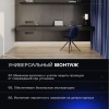 Проходной переключатель встраиваемый Voltum S70 двухклавишный 10А, (графит) VLS020307