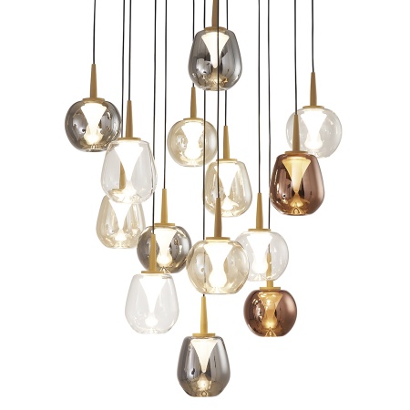 Подвесная светодиодная люстра Mantra Andromeda 8935+14PL